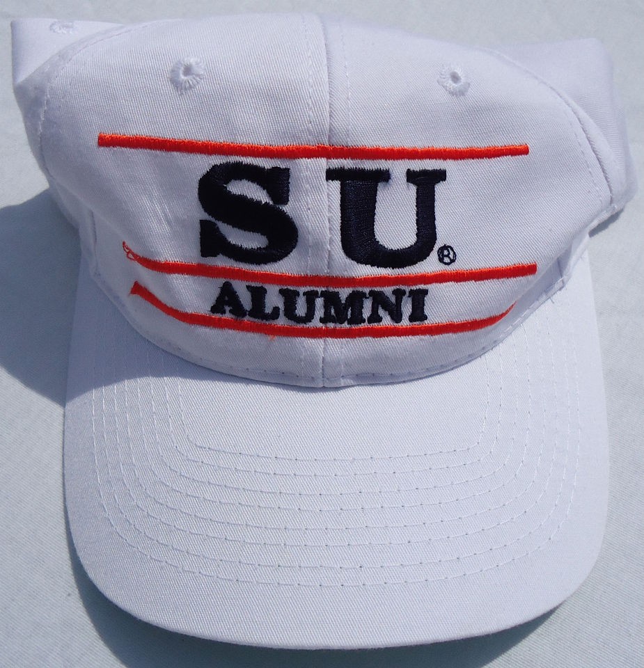 Vtg Syracuse University Orange SU ALUMNI The Game Snapback Hat Cap 