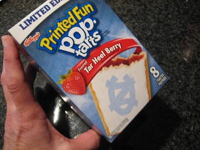   of North Carolina   Limited Edition TAR HEEL BERRY Pop Tarts