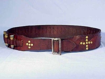 antique winchester 44 40 cartridge belt  425