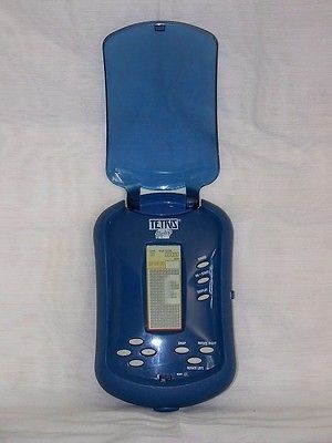 LIGHTED TETRIS RADICA HAND HELD GAME 2006 EUC WORKS GREAT WITH SOUND 