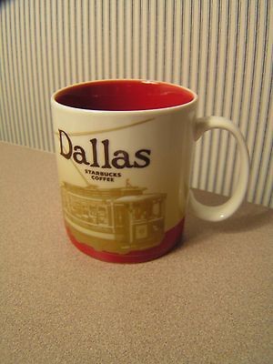 dallas starbucks coffee mug city series 2009 