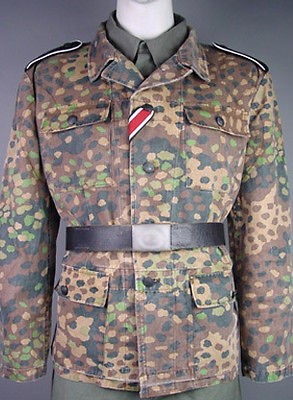 ww2 german dot 44 camo field tunic pre aged s