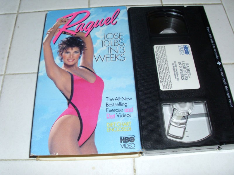 raquel welch lose 10 lbs in 3 weeks vhs oop