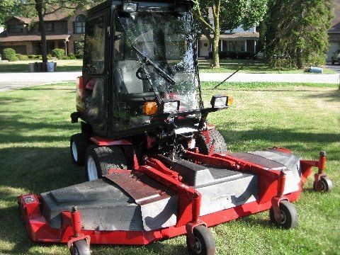 Toro Groundsmaster 455 D, 2WD, Diesel, Cozy Cab w/ Heat, 5450hrs