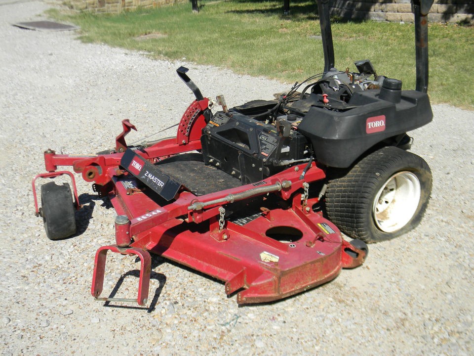 toro z master 60 zero turn riding mower for parts