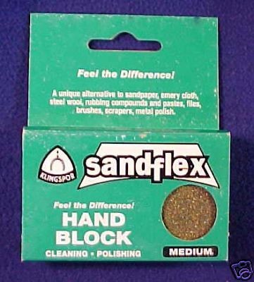 new sandflex bonsai tree tool hand block tool cleaner medium