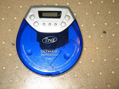 trex portable cd player  7 25 0