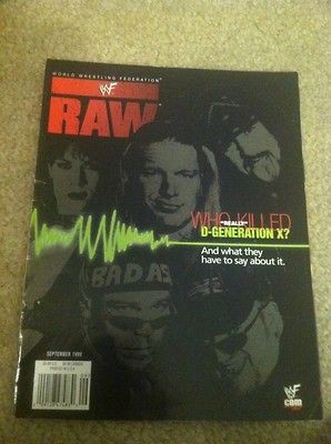   Magazine September 1999 D Generation X Triple H wrestling WWE Chyna