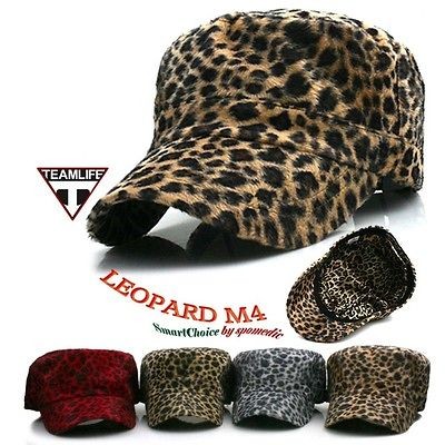   CACHO Fur Military Hat Men Women KPOP Trucker Vintage Fashion Cap