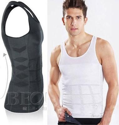 Man MEN Waist Control SLIMMING Belly Abdomen Trimmer Spandex Shaping 