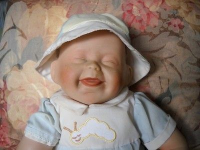 1992 Ashton Drake Gallery Kathy Hippensteel Baby Doll bisque ceramic 