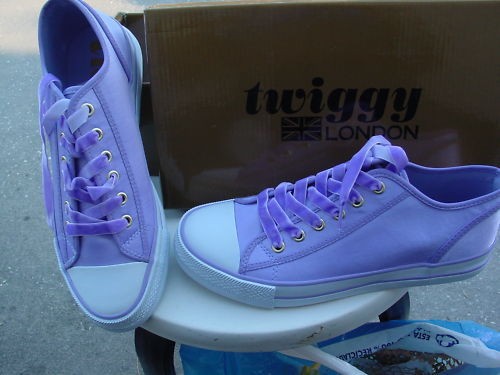 twiggy london satin sneakers  15 00 buy