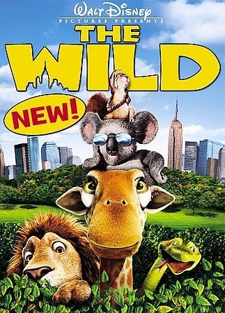 the wild walt disney video like new 