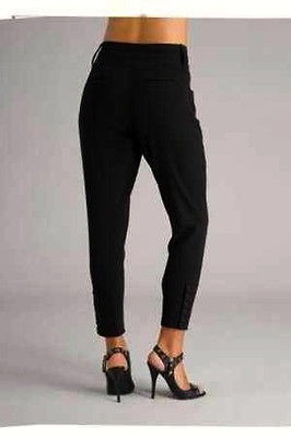 GUESS JEANS VERONA STRETCH HAREM STYLE PANTS Black color Pleated  Sz 