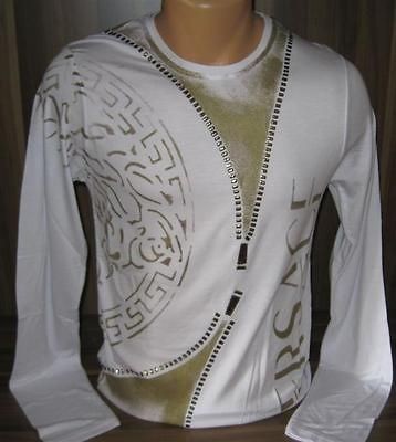 new season versace long sleeve t shirt for men size l