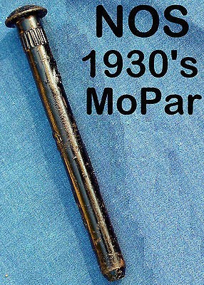 NOS 1930s MOPAR X LONG DOOR HINGE PIN, TRUCK CAB MIRROR PIN 