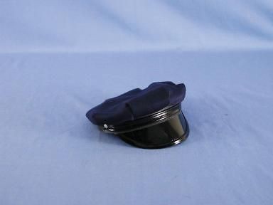 black chapeau chauffeur mini burlesque novelty hat