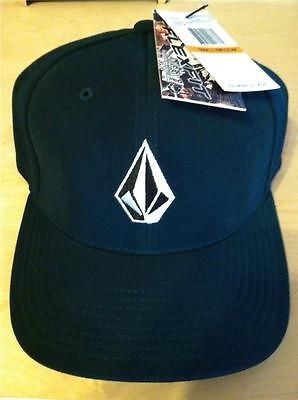 NWT*VOLCOM FULL STONE FLEXFIT MENS HAT*DARK GREEN*ASSORTED SIZES*