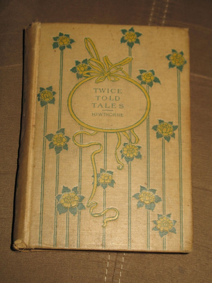 twice told tales hawthorn hurst company flowered cover time left