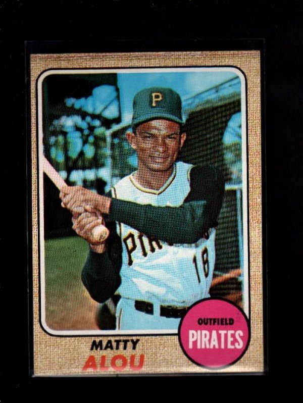 1968 topps 270 matty alou nm b5525 