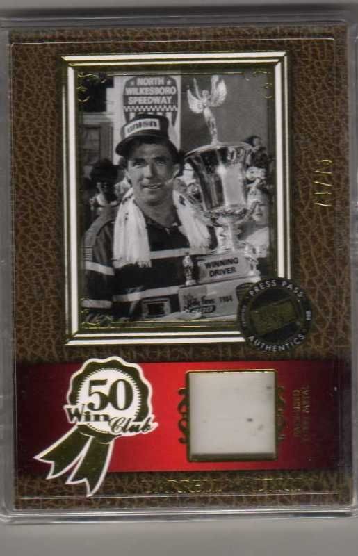 2010 PRESS PASS LEGENDS Darrell Waltrip Sheet Metal #39/75^PZ480