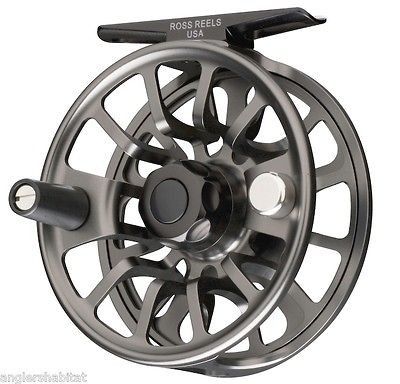 ROSS EVOLUTION LT 0 FLY REEL GREY MIST GRAY FREE $80 LINE, BACKING 1/2 