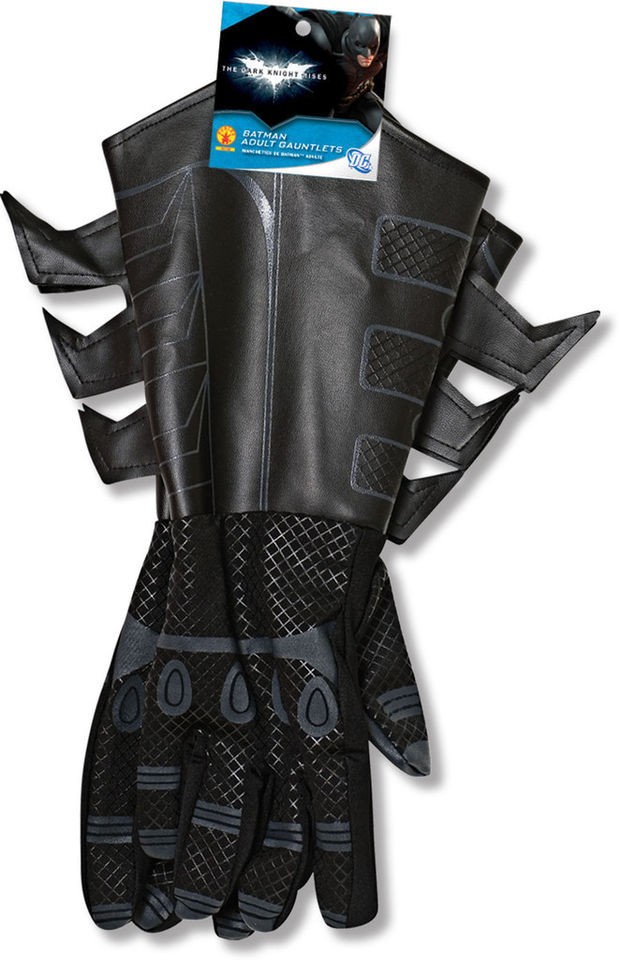 Batman Gauntlet Gloves Adult Dark Knight Rises Costume Gloves 30738