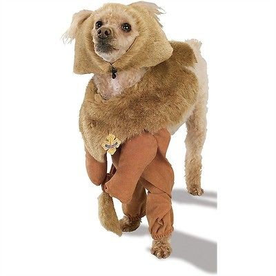 wizard of oz cowardly lion pet costume 
