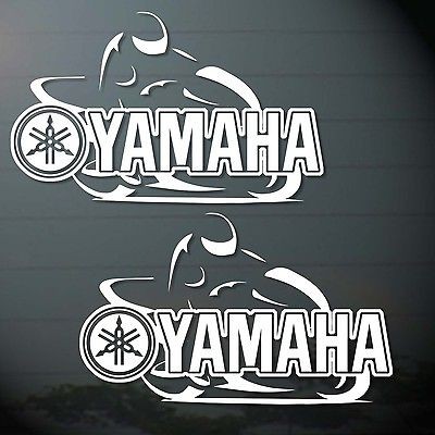   . YAMAHA MOTO BIKES STICKER CUT OUT COMPUTER JDM TRUCK CAR MOTOR BIKE