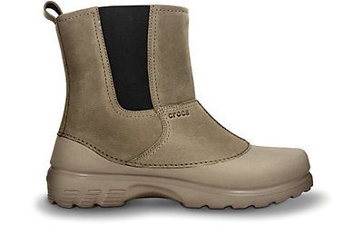 NWT Crocs Greeley Mens Boots Khaki/Khaki Sz 9, 10, 11 and 12