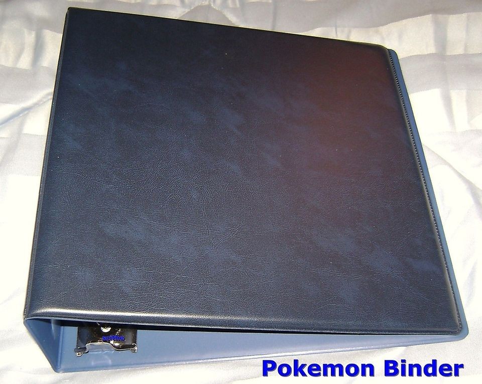 TRADING CARD ALBUM BLUE 3 BINDER POKEMON TCG CCG NEW GOTTA STORE EM 