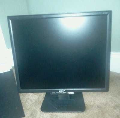 acer al 1906a 19 lcd monitor black 