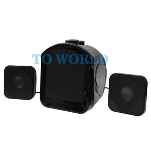   USB 2 0 Stereo Speaker System Sound Subwoofer Laptop Desk PC