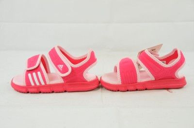 ADIDAS AKWAH 7 K G42825 RUN WHITE PINK (#3173) 2K KIDS SANDAL