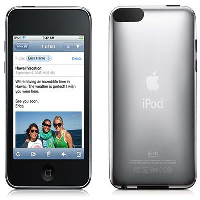 Apple iPod 32GB Touch (3rd Gen.) Black Good Condition  Player