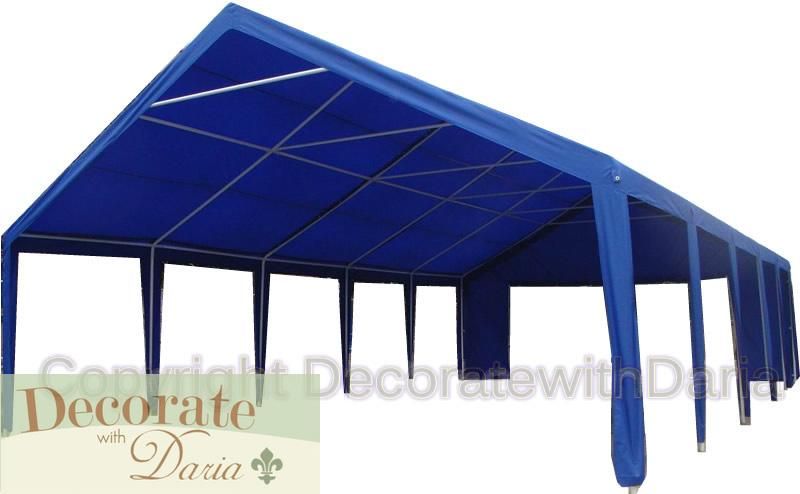 Brand New HUGE 20W x 40L x 11.8H (peak) Wedding Gazebo Canopy Party 