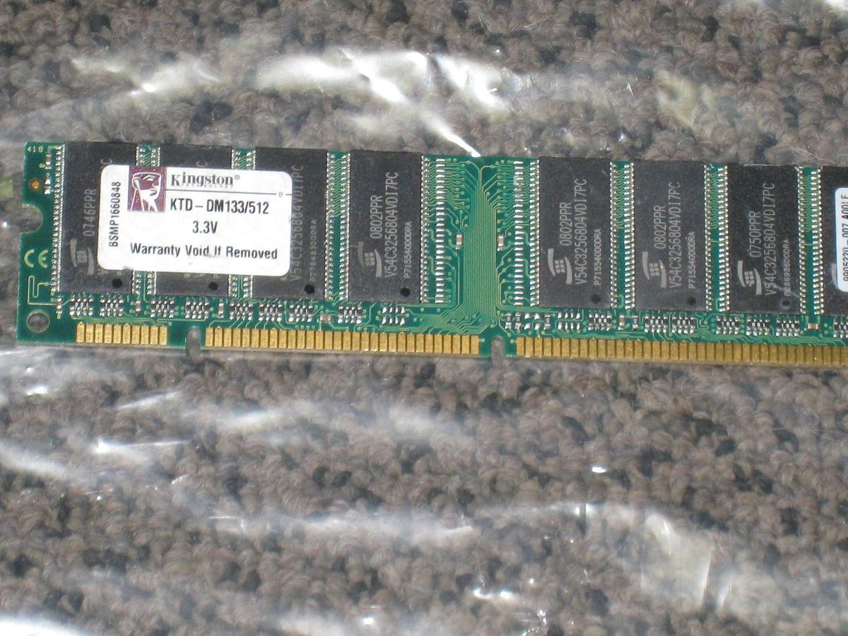 KTD DM133 512 512MB SDRAM PC133 DIMM 16CHIP 168pin