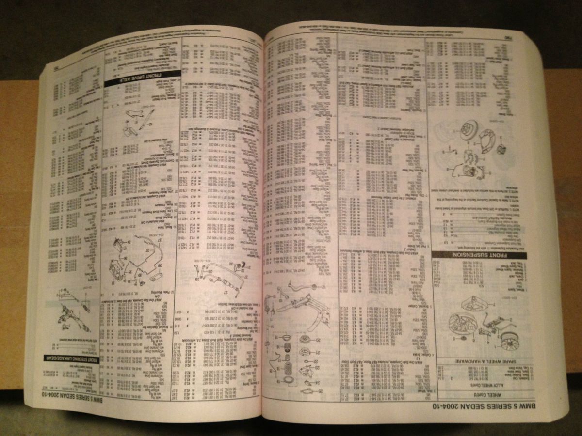 European Mitchell Collision Estimating Guide Crash Book Manual 
