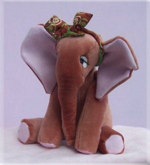 This is my Abigail Elephant pattern. She is my own original design 