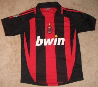 Mens Bwin Kaka Soccer Jersey Shirt AC Milan Football