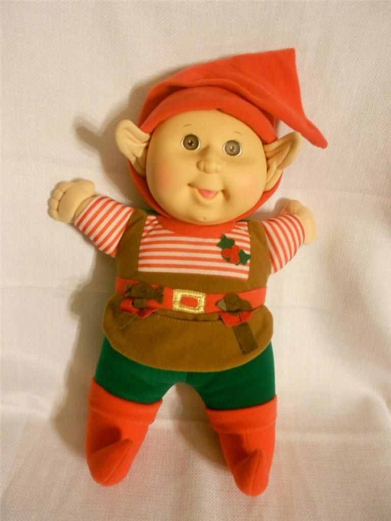 Cabbage Patch Kids Elf Doll Christmas Holiday 1992
