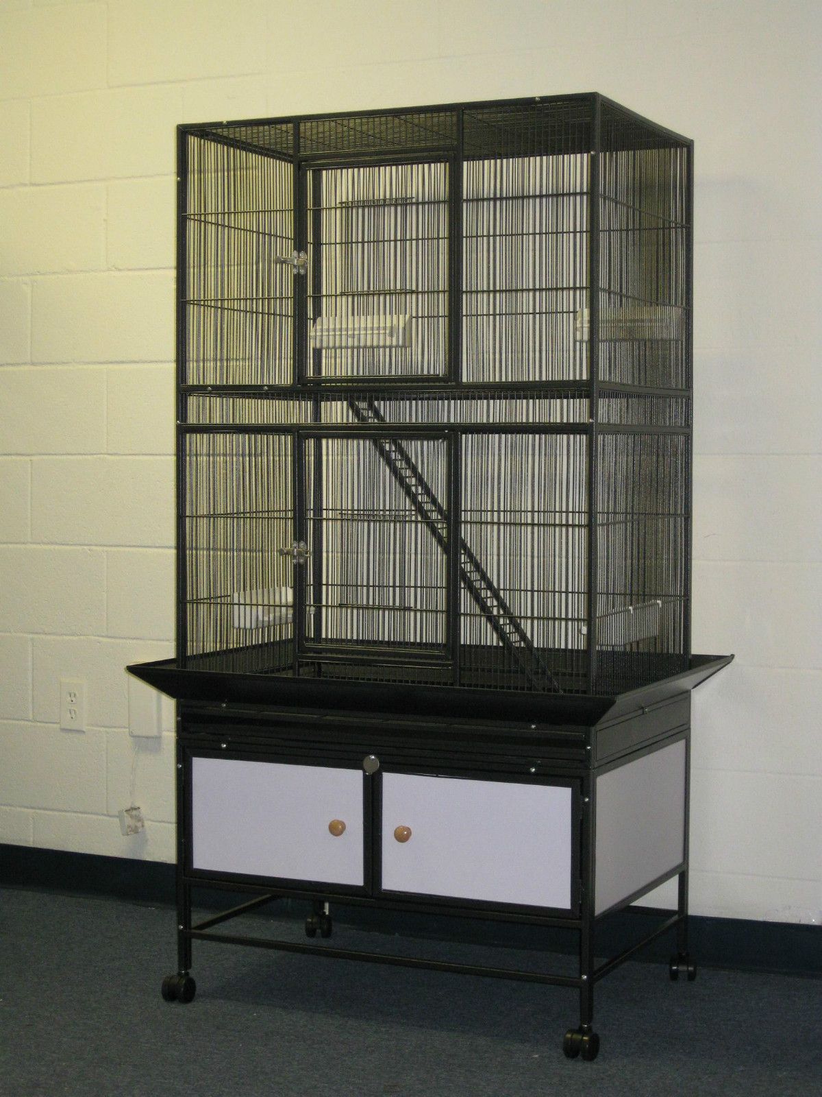 32x22x63 5 Parrot Bird Cage Cages Cockatiel Parakeet Sugar Glider 