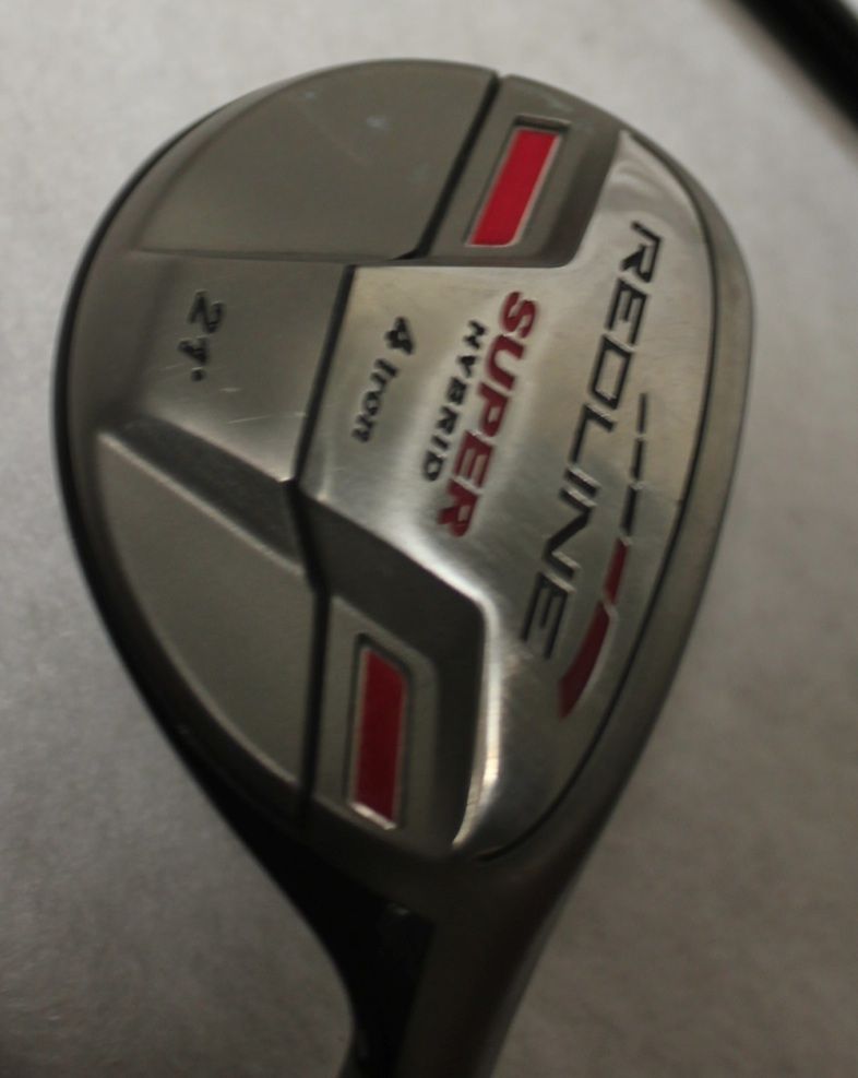 Used Adams Redline Super Hybrid Iron Wedge Golf Set Maniya 6R Graphite 