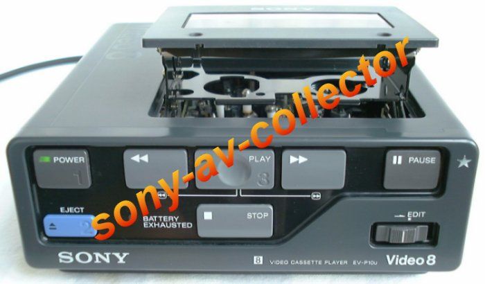 Sony EV P10U Video8 8mm Video 8 Cassette Player VCP EX