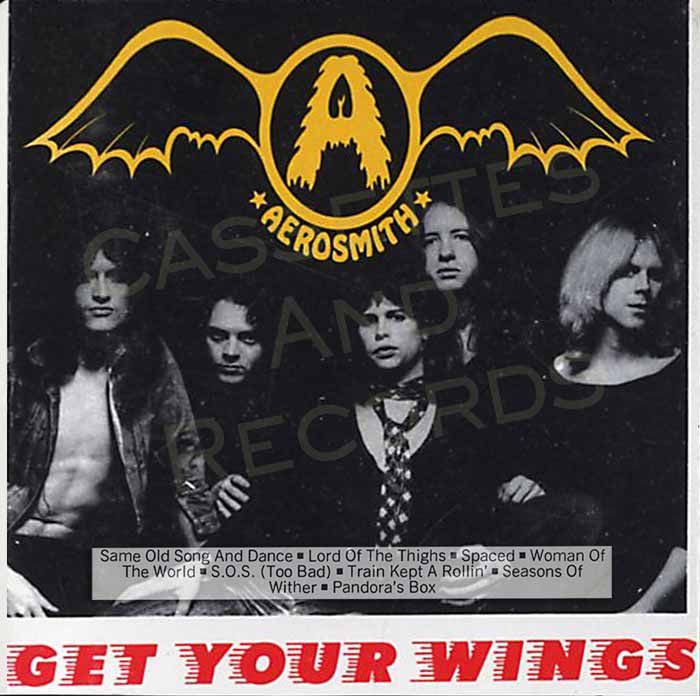 Aerosmith Lot of 7 Cassettes, Get Your Wings and 6 more. See 