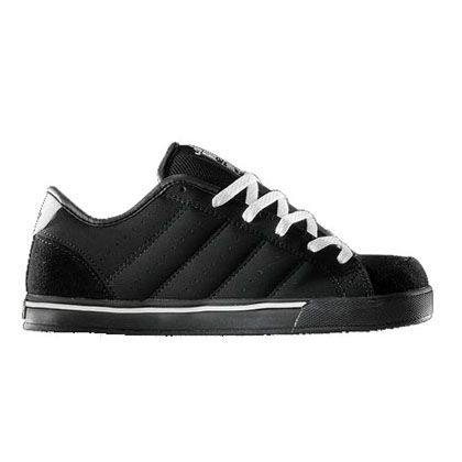 Adio Drayton Mens Skate Shoes Black White Size 8
