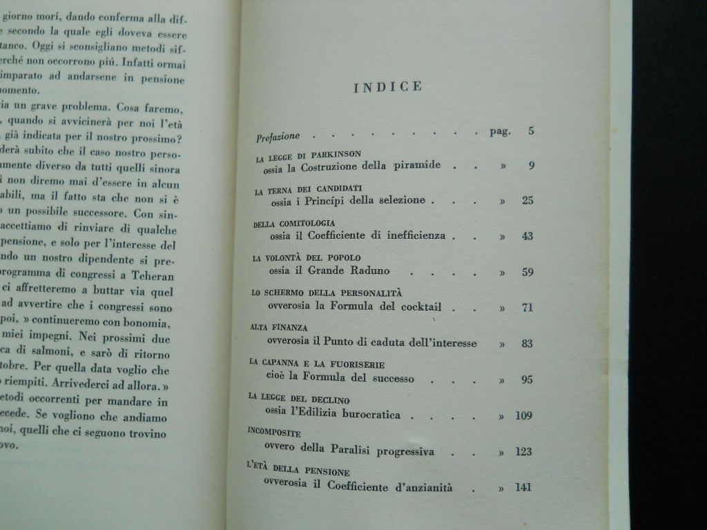 1959 Satira Geniale La Legge Di Parkinson Ovvero 1