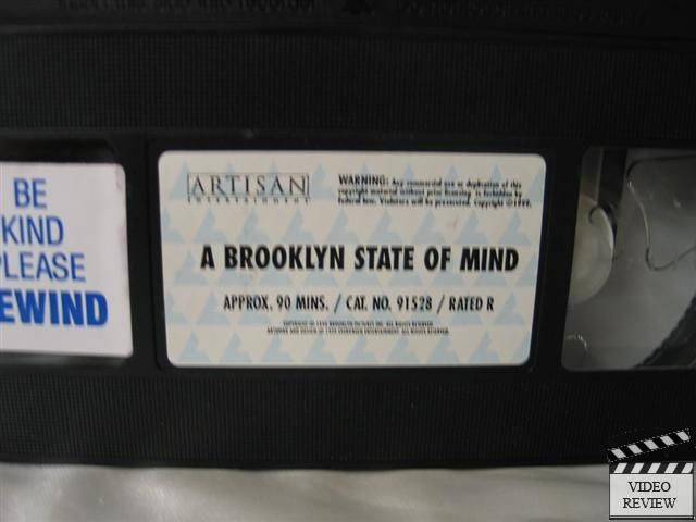   Brooklyn State of Mind VHS Danny Aiello Tony Danza 707729152835