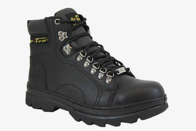 Hypard AdTec 1980 w Men Black Fashion Steel Toe Wide Width Hiker Ankle 