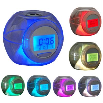   Chopper Propeller Novelty Digital LED Alarm Clock Gadget